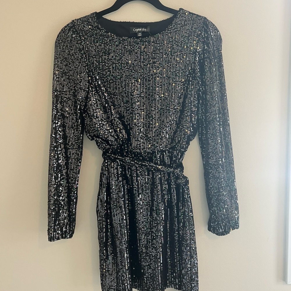sequence dress